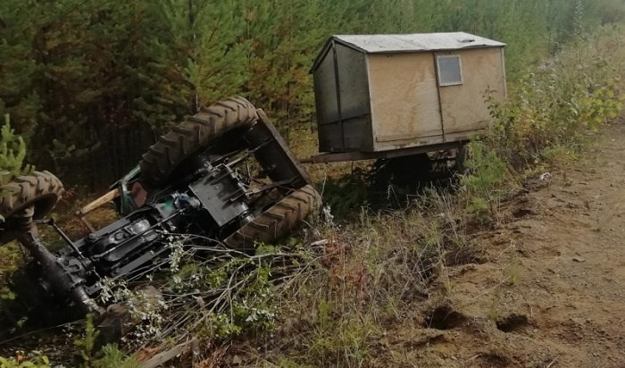 Трагедия на дороге. В Усть-Илимском районе погиб водитель самодельного трактора